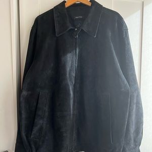 Nautica 1X Black Suede Jacket